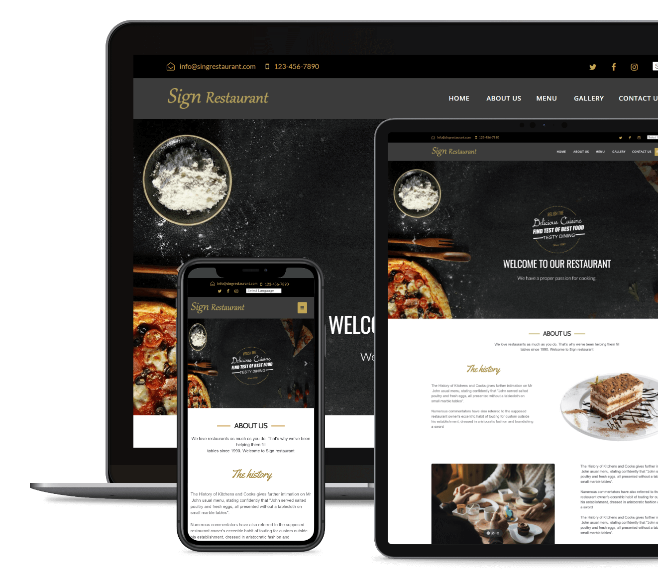 Why need restaurant website